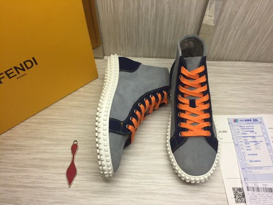 Fendi High-Top Fashion Men Shoes--005